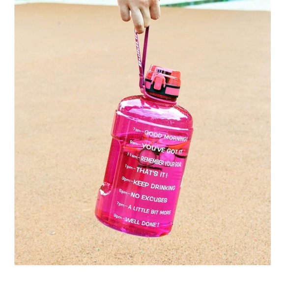New buildlife pink purple gallon water bottle - Picture 6 of 10